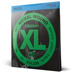 D'Addario EXL220 Nickel Wound Bass Guitar Strings, Super Light, 40-95, Long Scale