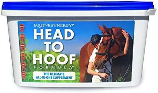 Head To Hoof Formula - Ultra Hoof Repair with Advanced Biotin Levels, Healthy Joint Nutrients - Total Equine Condition in One Tub