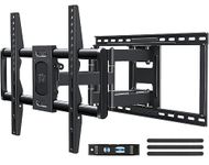 Mounting Dream UL Listed TV Wall Mount Full Motion TV Bracket for Most 42-86 Inch TV,Fits 16, 18, 24 inch Wood Stud Spacing with Articulating Arm up to VESA 600x400mm, 132 lbs MD2298