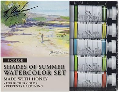 M. Graham & Co. Tube Watercolor Paint Shades of Summer 5-Color Set, 1/2-Ounce