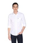 U.S. POLO ASSN. Men's Regular Fit Shirts White L