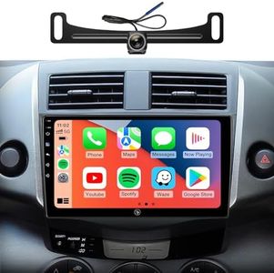 5G WiFi Android Car Stereo Radio for Toyota RAV4 2006 2007 2008 2009 2010 2011 with Wireless Carplay Android Auto 9 inch Touch Screen Radio with Bluetooth/GPS FM/SWC 1080P Backup Camera