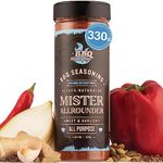 BBQ Moments All Purpose Seasoning Barbecue Dry BBQ Rub for Poultry, Beef, Pork, Meat, Hamburger, BBQ Seasonings And Spices For Grilling, 330g (11.64 Oz)