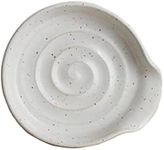 Ceramic Spoon Rest for kitchen, 3.9