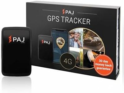 PAJ GPS Allround Finder 4G – GPS Tracker for Cars, Vehicles, People & Objects – up to 40 Days Battery Life – Real Time Tracking - Anti-Theft-Protection Tracking Device, Vehicle GPS Tracker