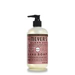 Mrs. Meyer's Clean Day Liquid Hand Soap, Rosemary, Cruelty Free and Biodegradable Hand Wash Made with Essential Oils, 370 ml Soap Pump Bottle