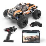 BEZGAR HP161 RC Car - 4X4 RC Truck, High Speed All Terrain Electric Off Road Remote Control Cars Monster Vehicle Crawler Toy with Two Rechargeable Batteries for Boys and Adults