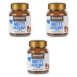 Beanies Nutty Hazelnut Flavour Instant Coffee 50g, 3 Pack