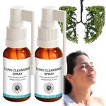 2pcs Lung Cleansing Spray,Herbal Spray Cleansing Lung,Clearbreath Herbal Lung Cleanse Mist,Powerful Lung Cleanse & Lung Support,Lung Cleaner for Lung Health,Lung Supplement,Herbal Body Care Essence