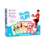 Shuffle Up Soccer Card Games - 70+ Fun & Active Skills Cards for Kids, Fitness Cards Develop Fundamentals, Stamina & Strength, Easy to Play for Kids | Multiple Skill Level Cards Include 2 Dices