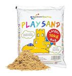 Rainbow Eco Play - Play Sand - 10kg - Natural Play Sand for Kids - Clean, Natural, Non-Toxic - Sandpit Sand - Building Sand - Childrens Play Sand - Sensory Playing Sand for Kids - Sand Play