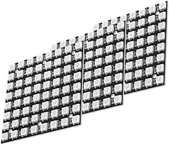 AZDelivery 3 x U 64 LED Matrix CJMCU-8 * 8 Panel Module Compatible avec Arduino et Raspberry Pi incluant Un E-Book!