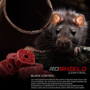 Roshield Rat & Mouse Bait 600g – Rodent Killer Pellets