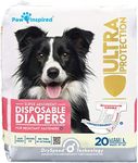 Paw Inspired Disposable Dog Diapers