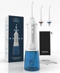 Caresmith Professional Cordless Dental Flosser | 300 ml Large Detachable Water Tank | 3 Modes | IPX7 Waterproof | Oral Flosser