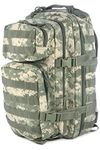 Mil-Tec US Assault Pack Backpack, AT-Digital, S, Casual