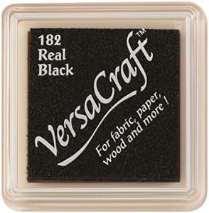 Tsukineko Sello Pad Versa Craft S Realista Negro [VKS 182] (importación de Japón)