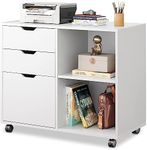 DEVAISE 3-Drawer Wood File Cabinet,