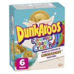 Cinnamon Toast Crunch DunkAroos Vanilla Cookies and Cinnadust Frosting, Package of 6 Trays of DunkAroos