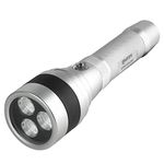 Mares EOS 20LRZ, Aluminium Underwater Torch 2300 Lumens with 100 Minutes Battery Life