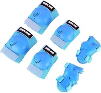 Youth/Kids Knee Pads Elbow Pads Wrist Guards Protective Gear Set for 3-15 Years Child Roller Skates, Skateboard, Cycling, Inline Skating, BMX Bike, Scooter Riding and Other Outdoor Sports