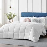 MammaYo Razzai Summer Season 100 GSM Ac Comforter Super Soft Fluffy Comforter (90" x 90" Inches/228cm x 228cm) - Queen Size Comforter|White