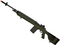 Evike Airsoft - CYMA Sport Airsoft M14 DMR AEG Airsoft Rifle (Color: OD Green)