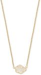 Kendra Scott Tess Necklace Gold/Iridescent Drusy One Size