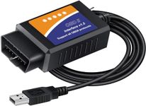 OBDResource ELMconfig OBD2 Adapter USB Scanner with MS-CAN/HS-CAN Switch, Professional OBDII Diagnostic Scan Tool for Ford and Mazda