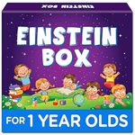 EINSTEIN BOX for 1 Year Old Boys/Girls | Gift Toys & Board Books for Kids | Learning and Educational Toys & Games | Pretend Play Set of Animal Masks| Pack of 1 Box Set, Multicolor