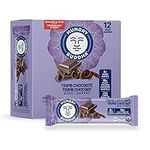 HUNGRY BUDDHA Bars - Plant Based Protein Bars - Vegan Nutrition Bars - Low Sugar Healthy Snacks - Gluten Free Snack Bars - Peanut Free - Protein Bar - Keto Bar - 12 Count [Triple Chocolate]