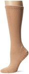 Bloch Women's Blochsox Ballet Flat, Sand Knit, Small