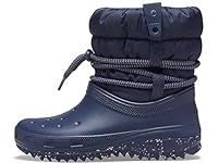 Crocs Women's Classic Neo Puff Luxe Boot W, Navy, 9 UK