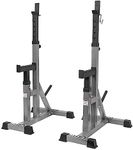 Valor Fitness BD-2 Independent Bench Press Stands, Pewter