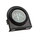 Mintice Universal Car Automotive 2" 52mm Pointer AMP Gauge Meter Kit White LED Light Indicator