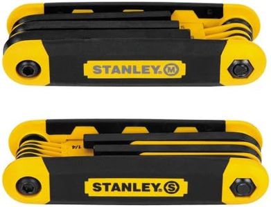 Stanley STHT71839 Folding Metric and Sae Hex Keys, 2-Pack