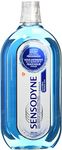 Sensodyne Cool Mint Mouthwash, Strengthens Sensitive Teeth and Protects from Cavaties, 984 mL