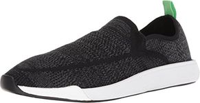 Sanuk Men's Chiba Quest Knit Sneaker, Black, 12