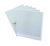 CRAFTWAFT INCH Graph Sheets Pack of 100 Sheets (Inch Division)