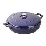 Staub Cast Iron 3.5-qt Braiser - Dark Blue