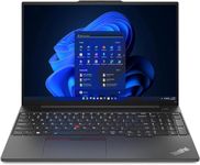 Lenovo Thinkpad E16 Business Laptop, 16" WUXGA Screen, Intel Core i7-1355U, 40GB RAM, 1TB SSD, Webcam, HDMI, Wi-Fi, Windows 11 Pro, Graphite Black