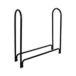 Panacea 15203 Deluxe Outdoor Log Rack, Black, 4-Feet