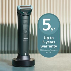 Philips Series 7000 Body Groomer – Wet & Dry Electric Shaver for Men