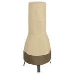 Classic Accessories Veranda Patio Chimenea Cover, Large, Pebble