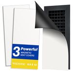 VOLYUVIC Powerful Magnetic Vent Covers, Premium Vent Covers for Home Floor Wall and Ceiling Vent and Air Registers, 5.5 inch X 12 inch AC/Air Vent Covers for Home HVAC and AC Vents