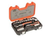 Bahco S330 Socket Set 34 Piece 1/4 and 3/8 Square Drive