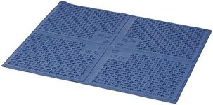 Petlinks Purr-FECT Paws Multipurpose Cat Litter Mat - Blue, Extra Large