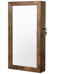 Jewelry Armoire With Mirror Woods