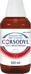 Corsodyl Mouthwash Gum Disease Treatment for Adults, Chlorhexidine Mouthwash for Gingivitis Treatment, Alcohol Free, Mint 300ml