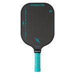 PROLITE Stealth GS1 Pickleball Paddle | Gritty Raw Carbon Fiber Face | Oversized Face for Increased Sweet Spot | Handle Wrapped with Our World-Famous Diamond Grip | Made in The USA (Teal)